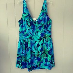 Roaman’s Swim Dress Women’s Sz 26W